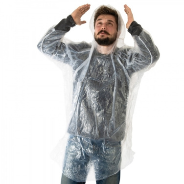 Logo trade promotional merchandise image of: Rain poncho GREAT FALLS